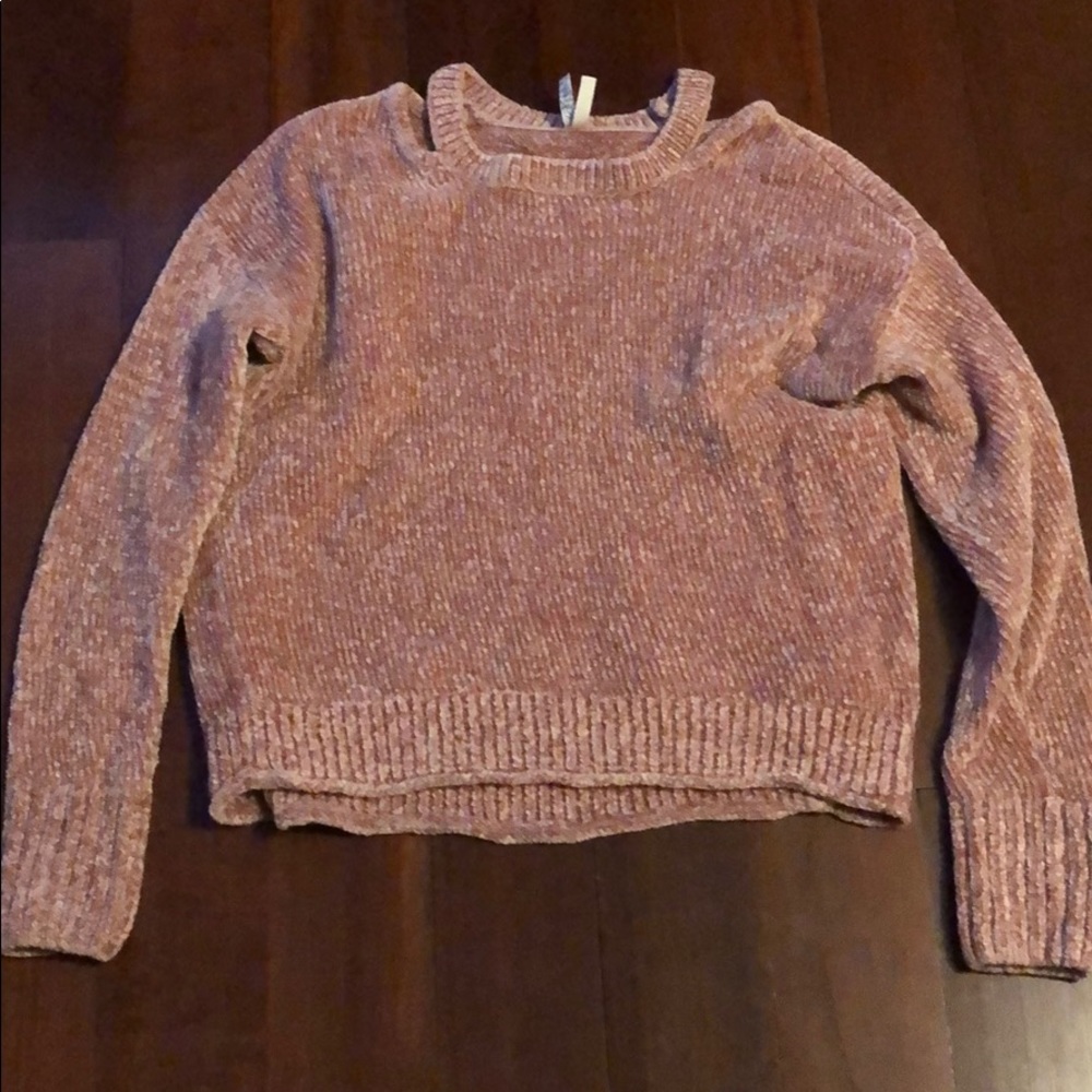 Pink sweater